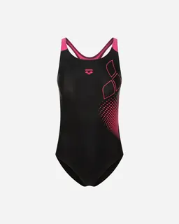 Arena Logo W - Costume Piscina - Donna - Nero