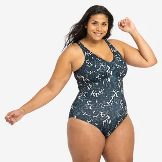 Costume Intero Donna Romi Missy Blu Aquagym Costumi Interi
