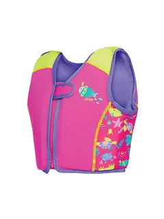 Gilet di galleggiamento Super Star rosa