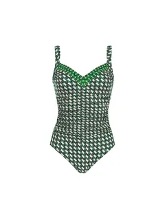 Costume da bagno da donna verde