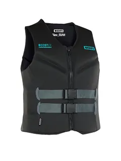 Booster Vest 50N con zip frontale unisex nero