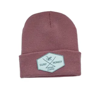 Berretto - Logo Ricamato / Cotone Biologico / Taglia Unica (rosa) Chapka