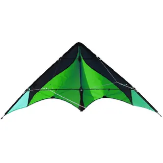 Aquilone Elliot Delta Basic Verde-nero 1014507 Verde 117 X 59 Cm Aquiloni Acrobatici