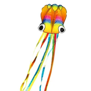 Aquilone Per Bambini Hq Polpo Arcobaleno 106900 Arcobaleno 70 X 410 Cm Aquiloni Acrobatici