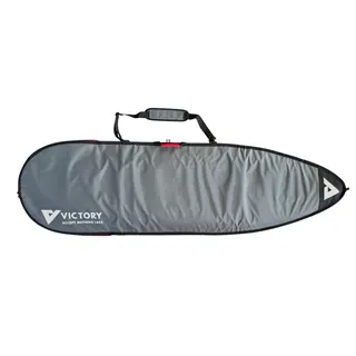 Victory - Copertura Surf Shortboard 5mm - 6'6 - Grigio / Nero Borsa Di Trasporto