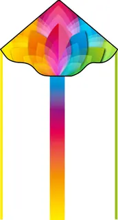 Aquilone Per Bambini Hq Simple Flyer 120 Rainbow Flower 102006 120 X 75 Cm Aquiloni Acrobatici