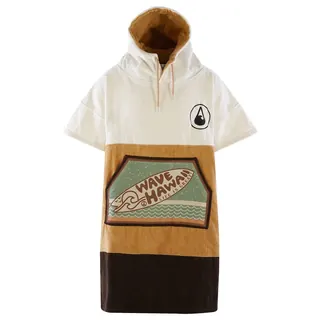 Poncho Wave Hawaii Cotone Velours Poncho Campeche S-m Wh4050 Multicolore 95 X 70 Poncho