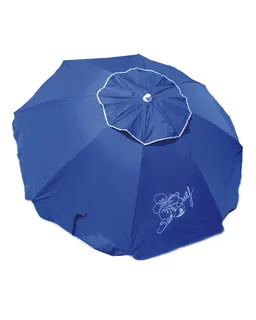 Ombrellone Da Spiaggia Premium Con Ventilazione E Protezione Solare Upf50+ 180cm Parasole