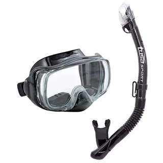Maschera Tusa + Set Immersione Snorkeling Kit Snorkeling