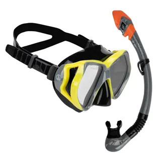 Aquastic Set Per Lo Snorkeling In Secca Kit Snorkeling