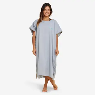 Poncho Surf Adulto 100 Grigio Mélange Poncho
