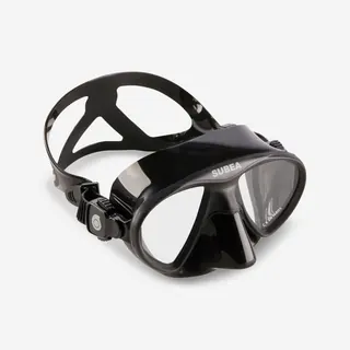 Maschera Apnea Pesca In Apnea Dual 900 Nera Maschere