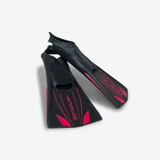 Pinne Nuoto Topfin Nero-rosso Pinne